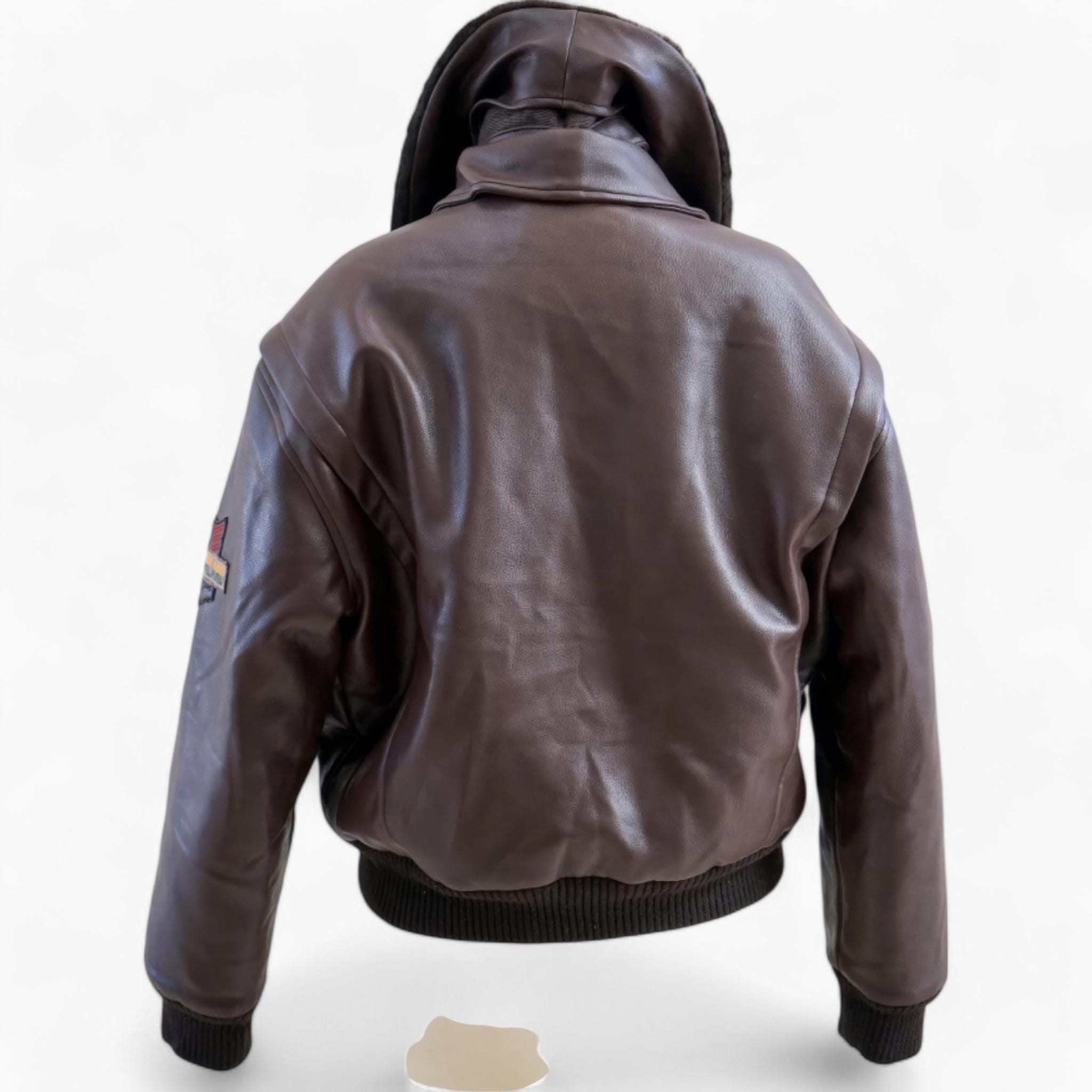 Giacca Da Aviatore Da Uomo In Vera Pelle 100% RAF B3 - Foto 10