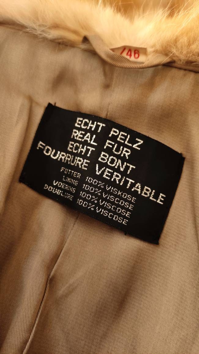 Echt pelz real fur echt bont fourrure veritable Outlet
