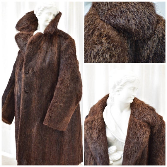 Beaver fur hotsell coat womens