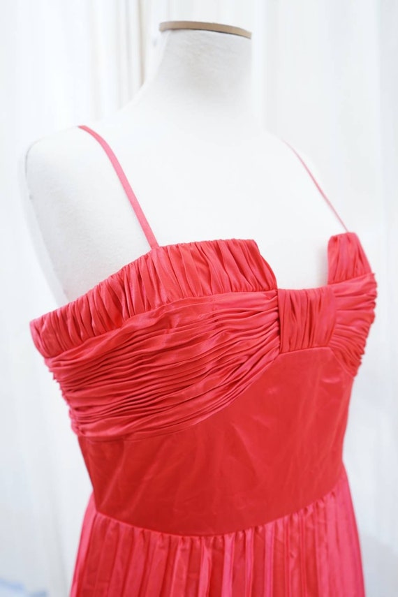 Vintage Passion Red Dress. Ruby Red Infinity Open… - image 4