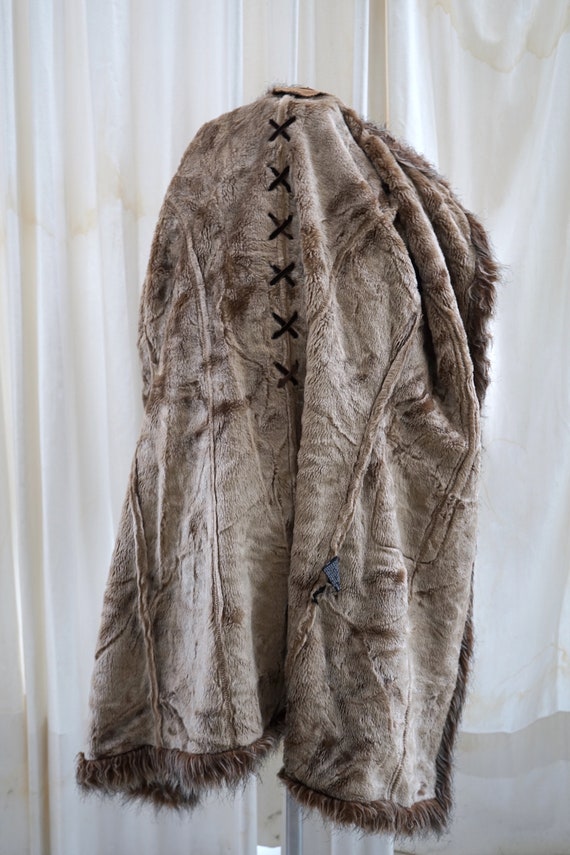 Vintage long penny lane coat. Women afghan coat. … - image 9