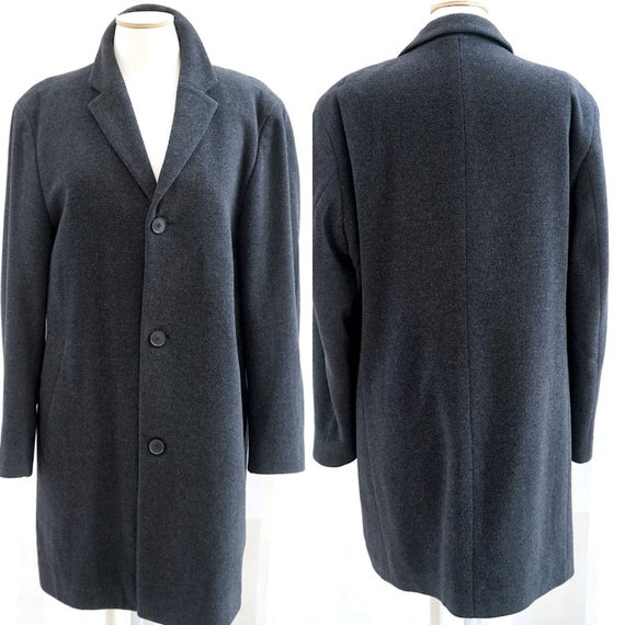 Men's Hugo Boss Virgin Wool Coat. Gray Gentleman'… - image 1