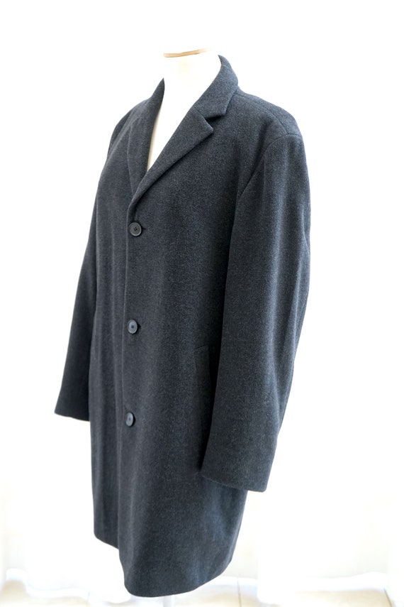 Men's Hugo Boss Virgin Wool Coat. Gray Gentleman'… - image 5