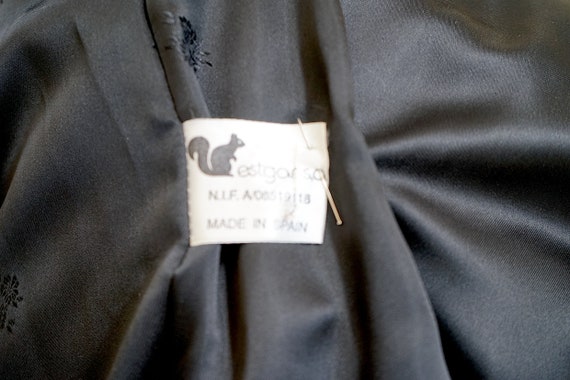 Genuine Black and white Fur coat. Real fur coat. … - image 8