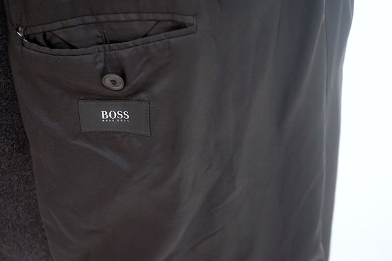 Men's Hugo Boss Virgin Wool Coat. Gray Gentleman'… - image 8