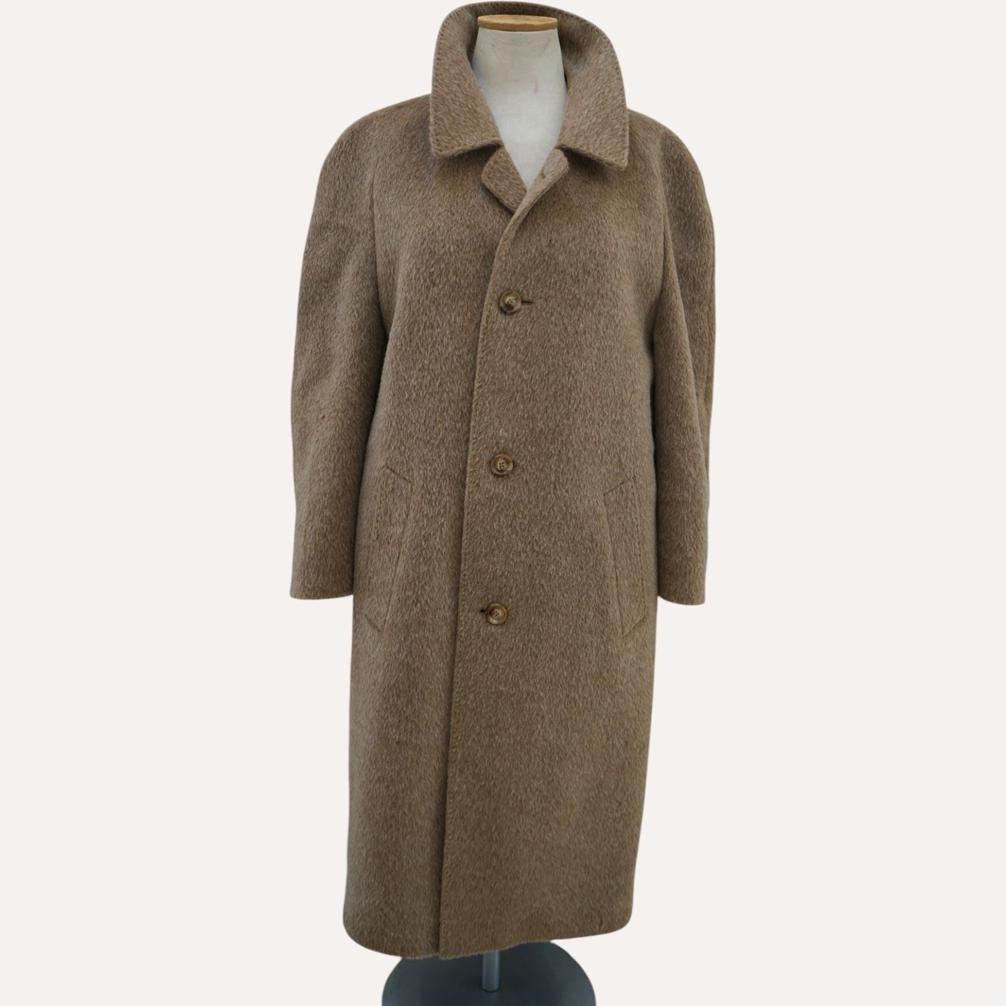 Vintage Long Winter Coat Mohair - Etsy