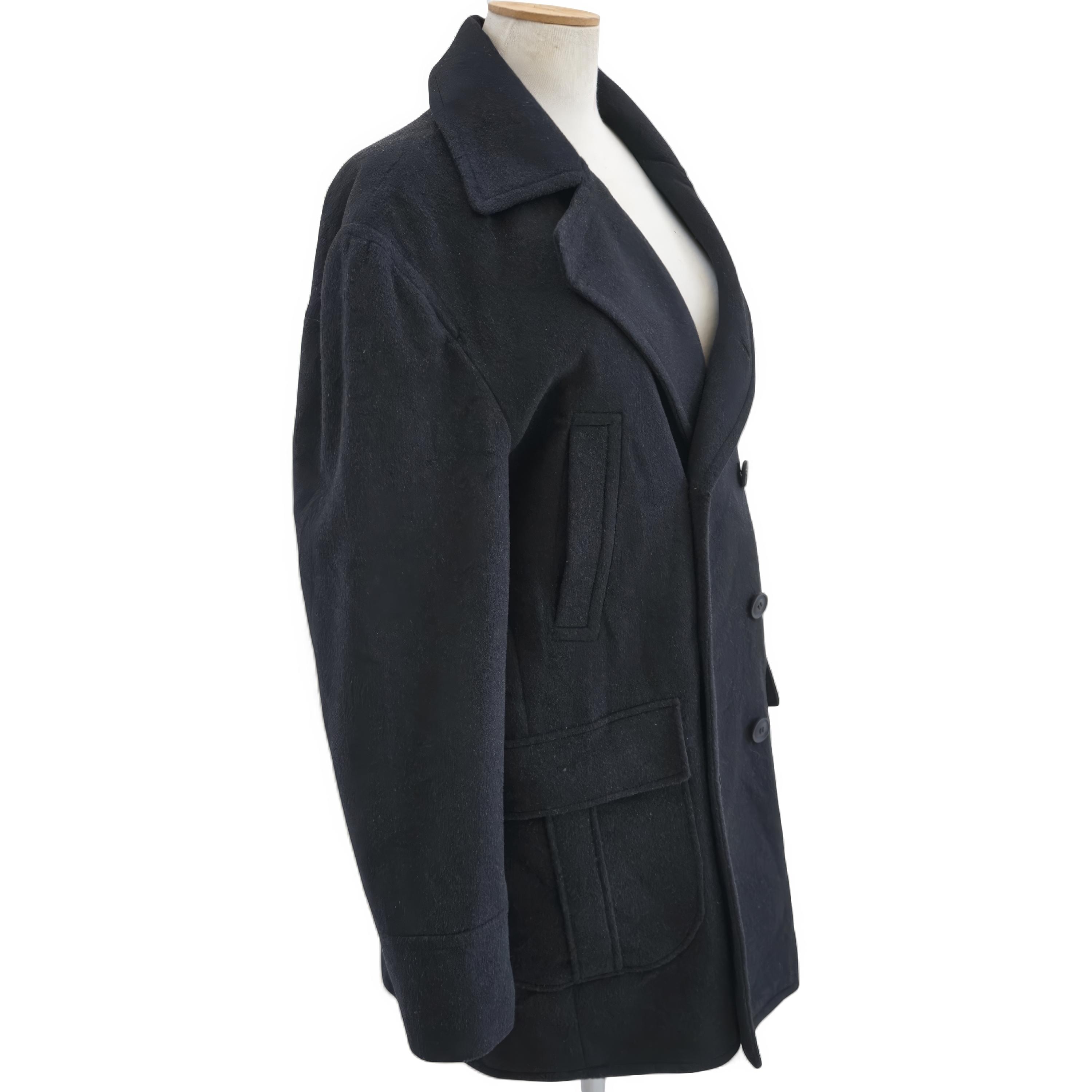 ジャケット・アウター 1990s Giorgio Armani cashmere wool coat Vintage Giorgio Armani Gray Pure Cashmere Coat, 90's Double
