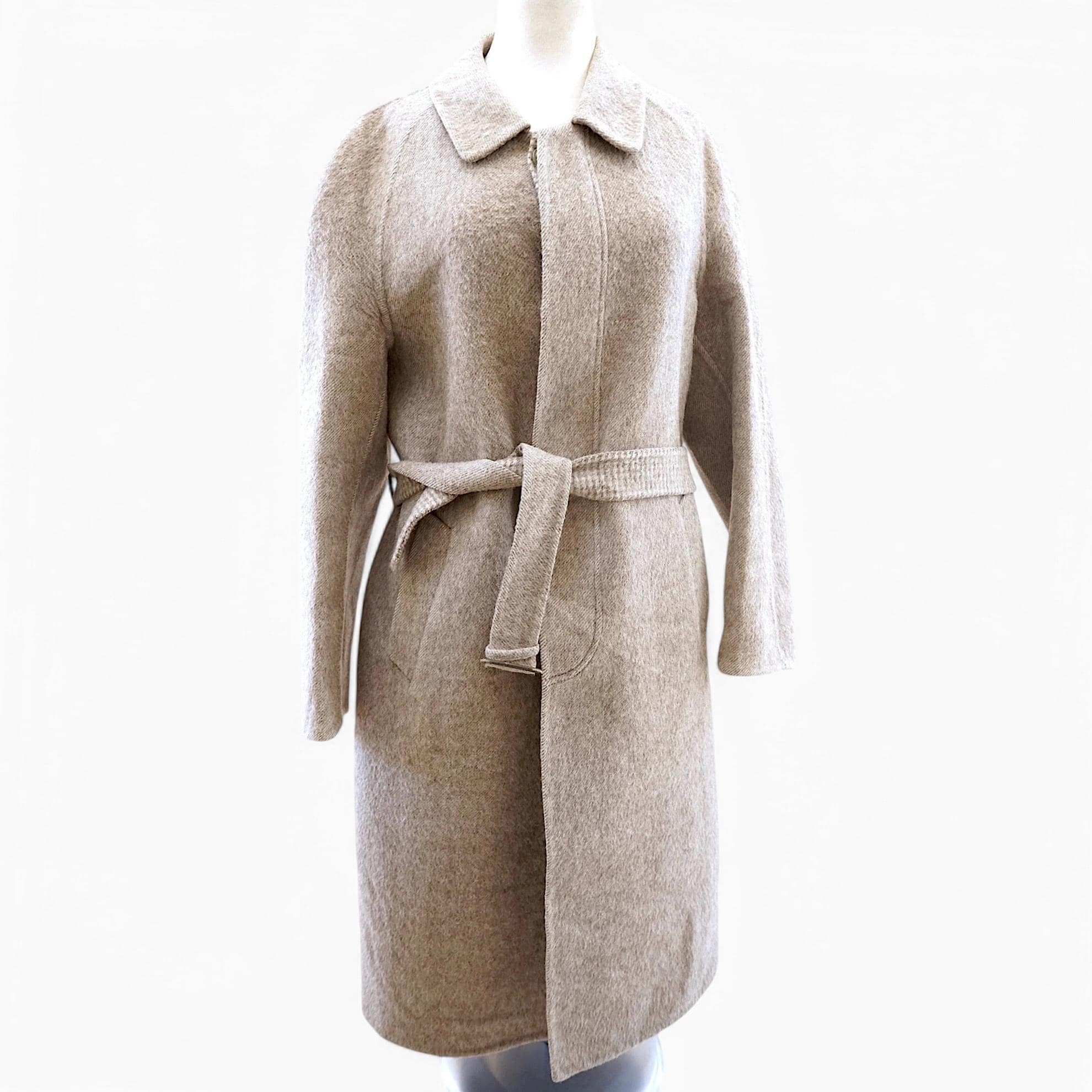 【送料&関税込】Herno Beige Virgin Wool Jacket Herno Beige Virgin-wool Coat | italist