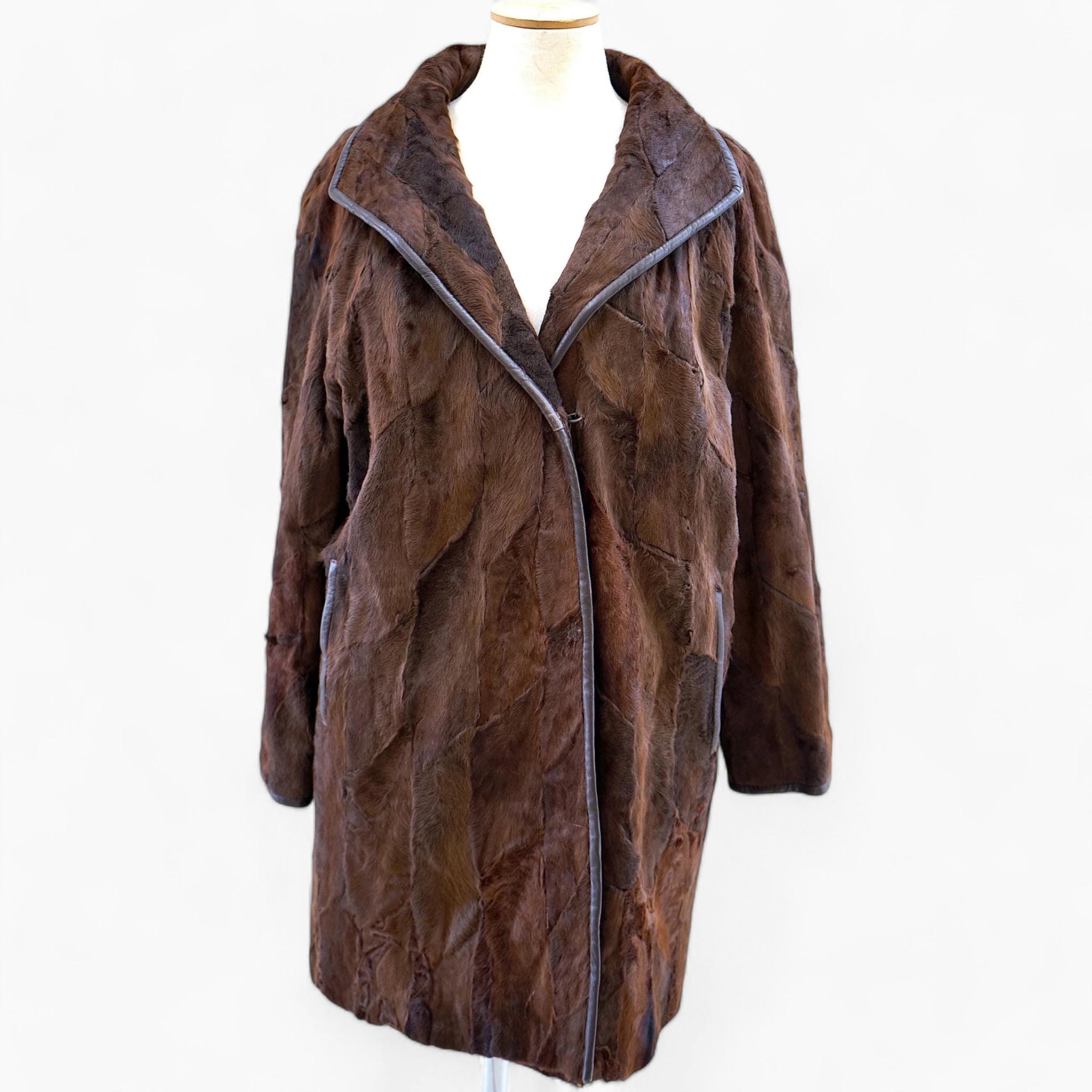 ADORABLE SHAGGY CHECK COAT