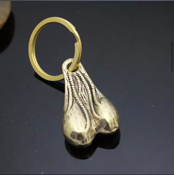 Supreme brass outlet balls keychain