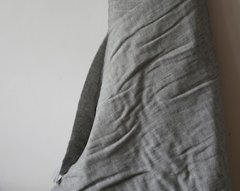 Gasa doble sólida Kobayashi - Gris