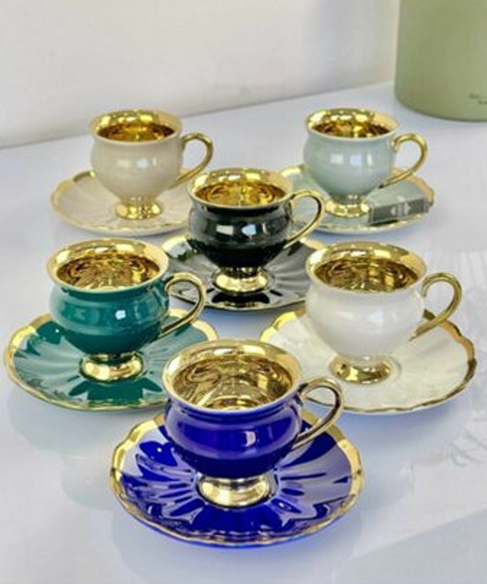 Turkish Coffee Cup Set Local TradionalKitchen DecorEspresso Etsy