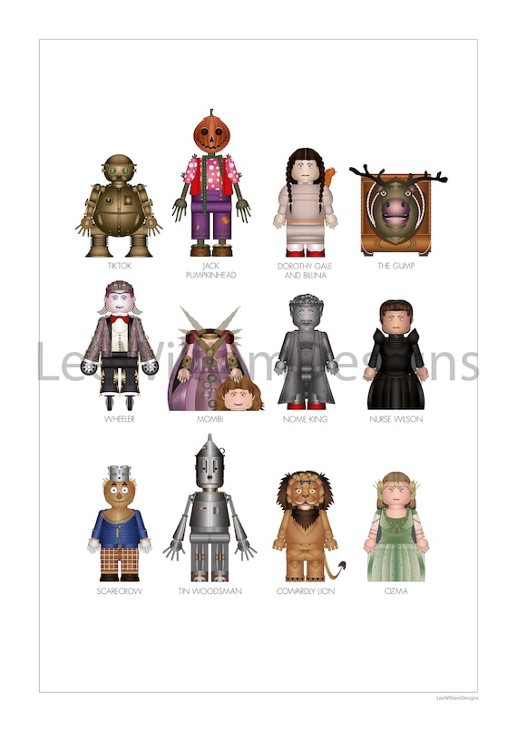 オズの魔法使い Return to Oz フィギュア 3体セット　80年代 オズの魔法使い Return to Oz フィギュア 3体セット 80年代