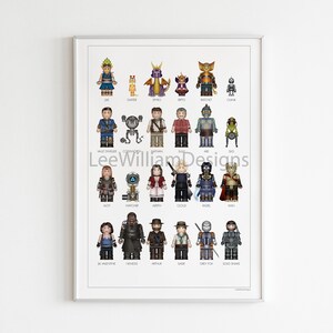 Illustrazione illustrata ispirata al giocattolo dei duo di gioco / Arte / Poster