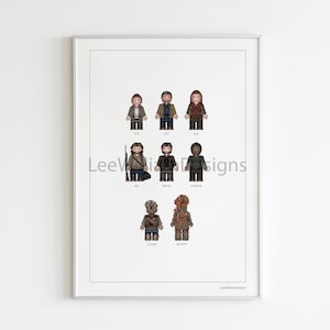 Joel, Ellie e il giocattolo infetto hanno ispirato un'opera d'arte illustrata / Arte / Poster