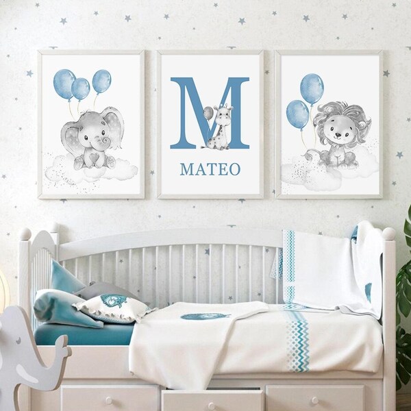Nursery Canvas Print Etsy