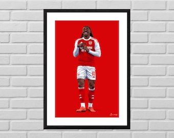 Arsenal - Eberechi Eze - A4/A3 Digital Print