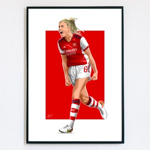 Arsenal - Leah Williamson - A4/A3 Print