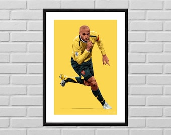 Thierry Henry Celebration 2005/06 - Impression A4/A3