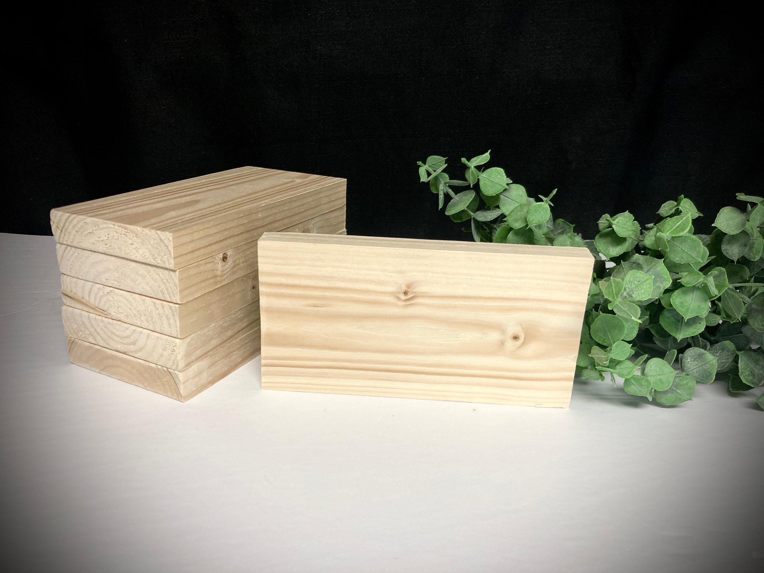 Espacios en blanco de madera sin terminar, Juego de 3 X7, suministros de  artesanía de madera, trabajo de madera de bricolaje -  España