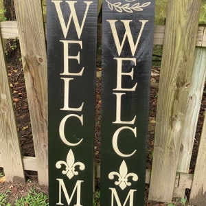 Cartel de bienvenida personalizado, cartel de bienvenida con nombre de familia, cartel de madera personalizado, regalo de inauguración de la casa, regalo personalizable, cartel de puerta delantera imagen 5