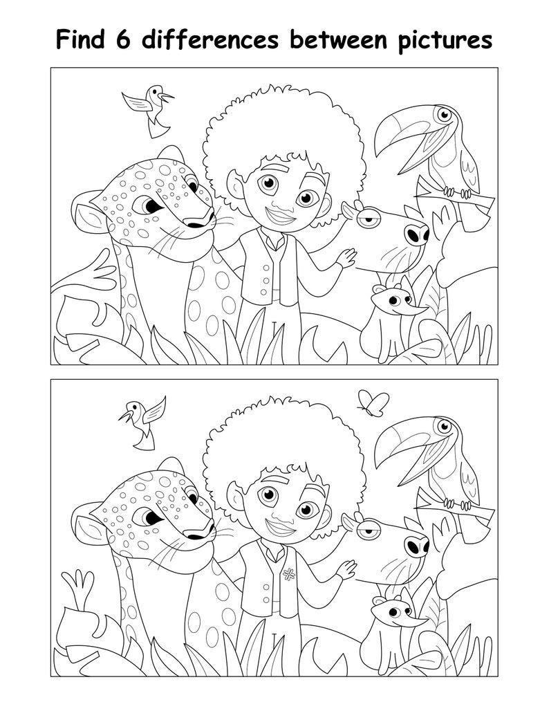 Encanto Coloring Page Digital Encanto Coloring Page PDF - Etsy Australia