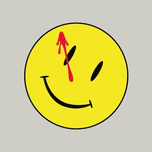 Watchmen svg, Comedian dxf eps png jpg, Watchmen comics, Comedian print, Rorschach svg, Bad comedian print