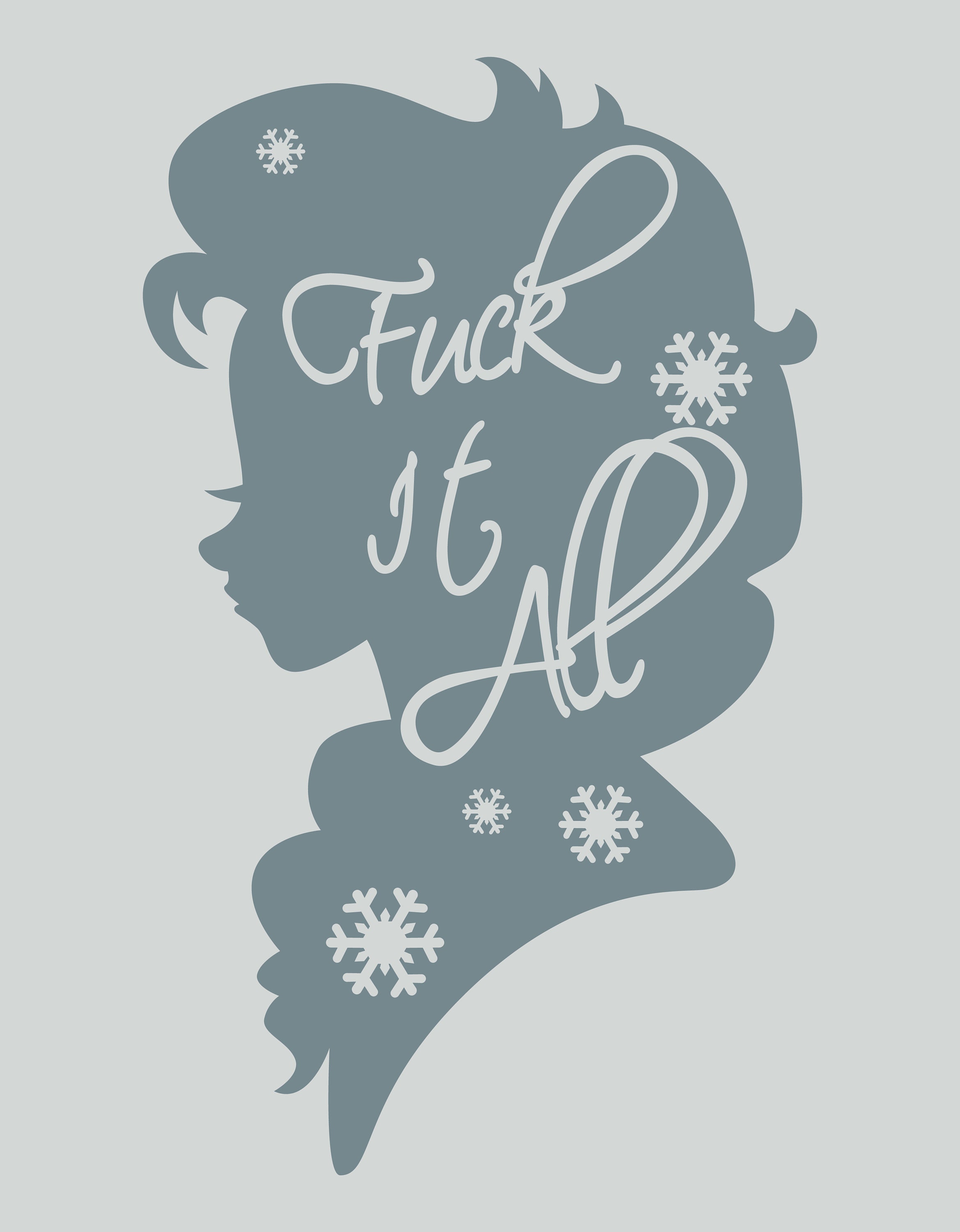 fuck it all svg fuck it svg frozen svg elza funny print etsy australia
