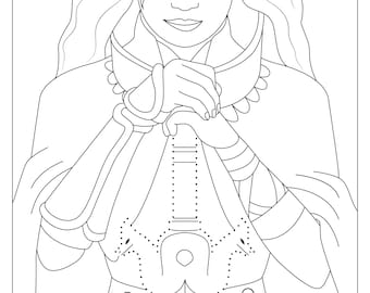 raya and the last dragon coloring pages for kids printable etsy