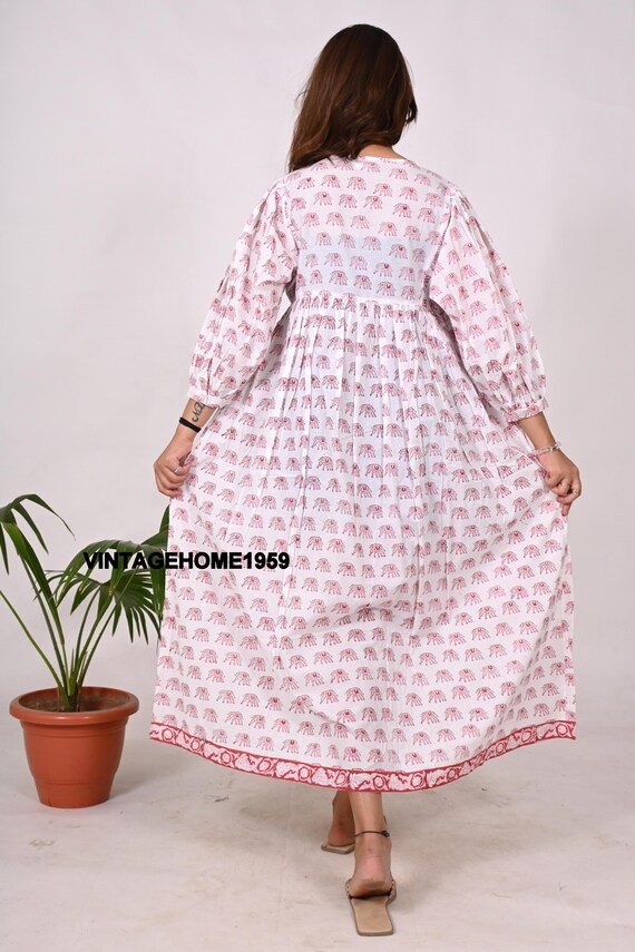 chinese dress ladies Elephant Head Tie Back Maxi Dress main image 0