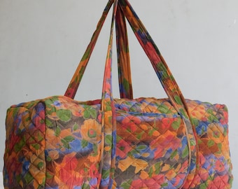 Vintage Silk Grocery Bags Large Beach Bags Recycled Sari Duffle Bags Hippie Bohemian Gym Bags Carry Bag Handbag