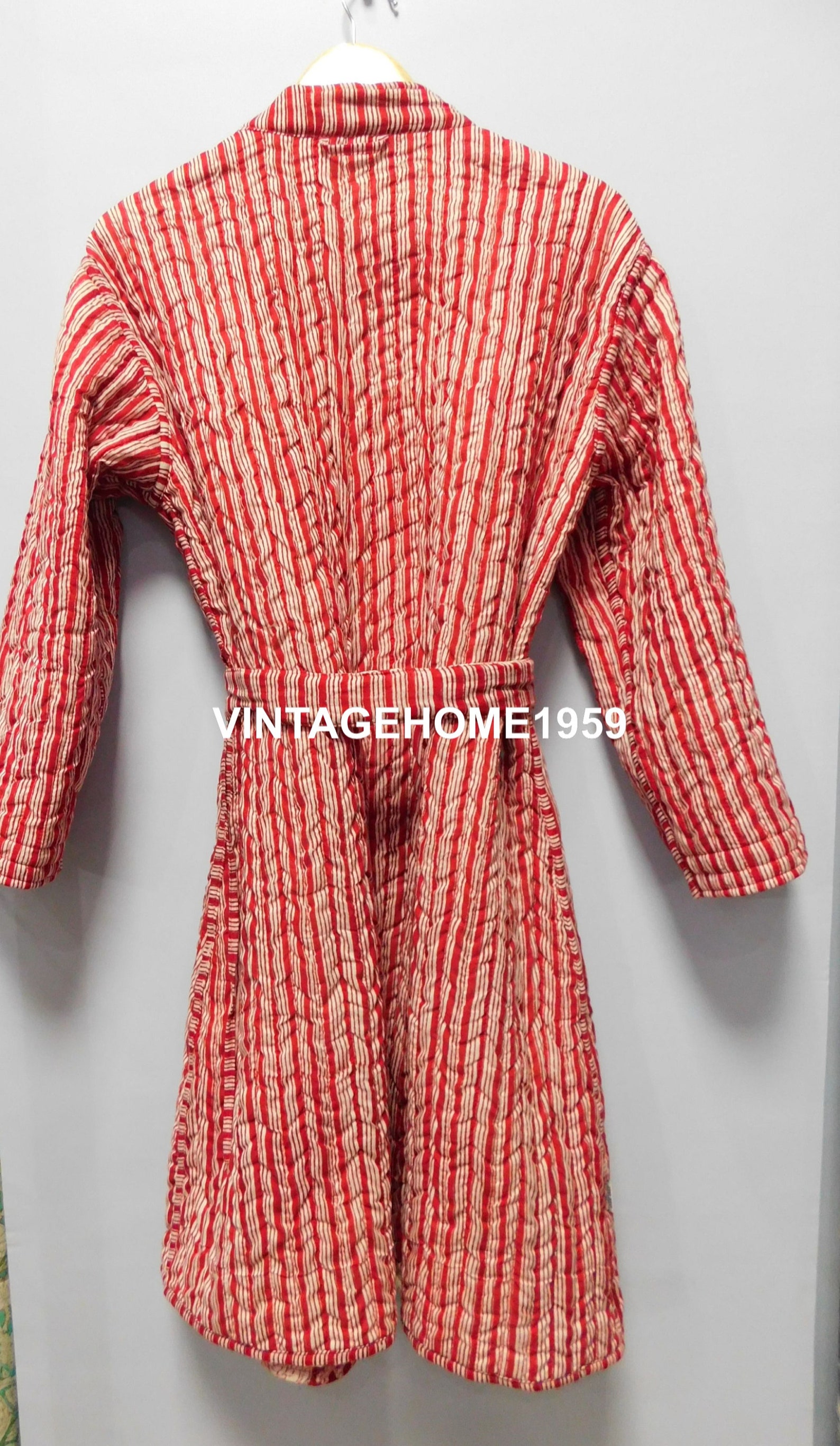 Women Floral Print Cotton Quilted Robe Bridesmaid Kimono Etsy