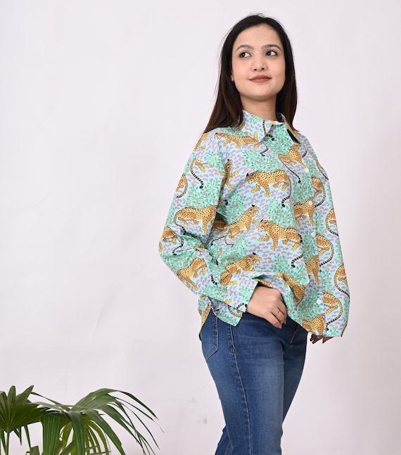 Indian Cotton Summer Floral Print Hippie Plus Size Designer