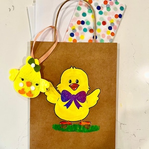 Hand Painted Spring Chick