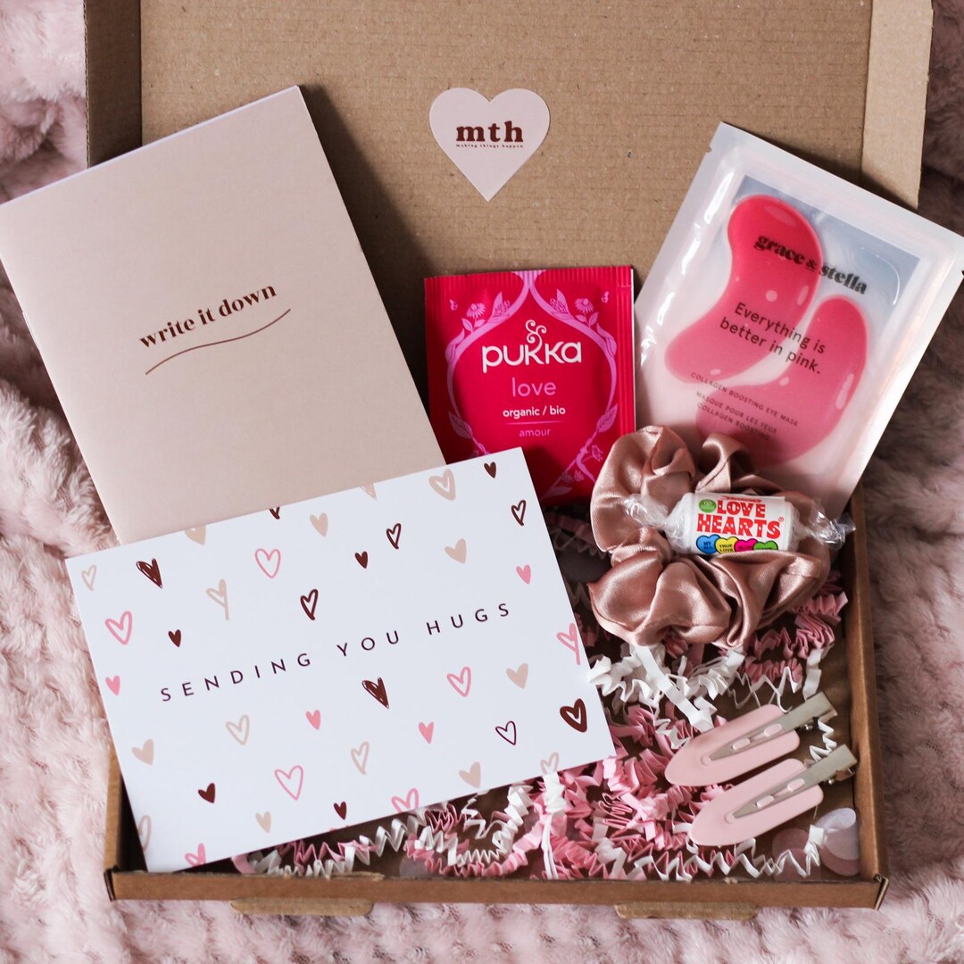 Self Care Hamper Personalizzato Spa Pamper Box, Gift Box Per Il Suo Compleanno, Hug In A Box, Mothers Gift Hamper - Best Friend Gifts, New Mum - Italia - Foto 9