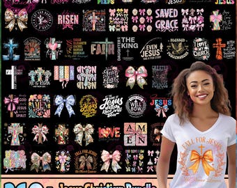 260+ Files Christian PNG Bundle, Retro Christian Bundle Png, Religious Png, Bible Verse Png, Christian Sublimation Design Png, Digital File