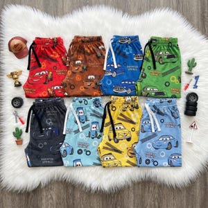 Disney Cars Pajama Pants for Boys, Tow Mater Pajamas, Radiator Springs Sleepwear, Pixar Movie PJs, Disney Pajamas Gift image 1