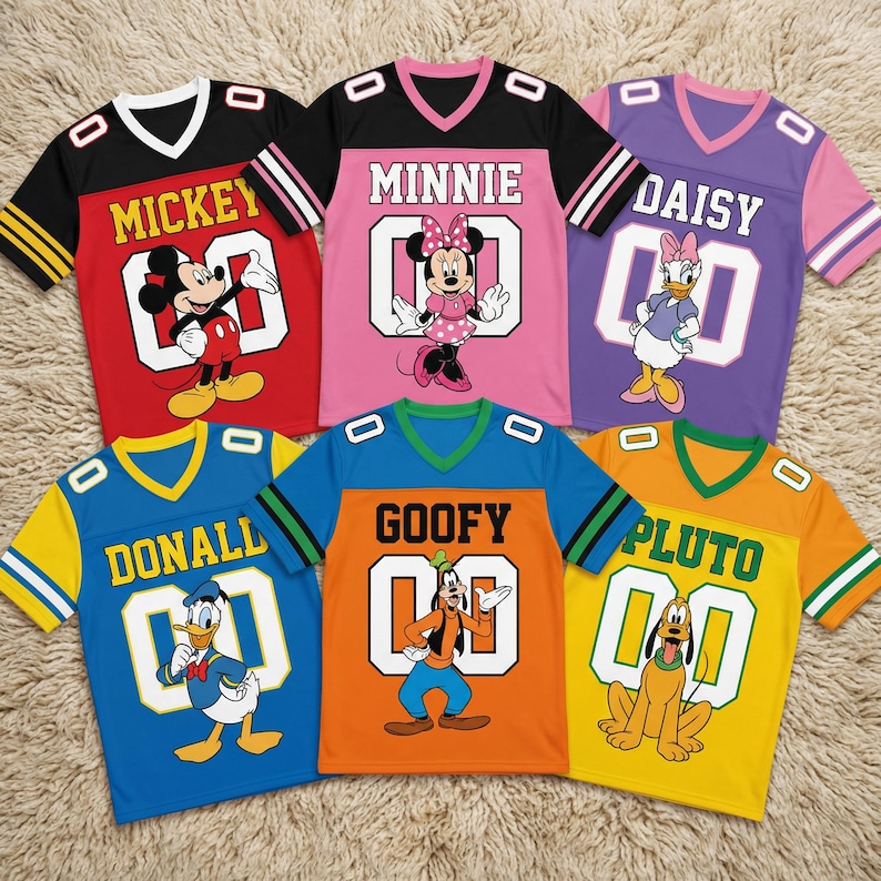 Take A Look About Mickey Mouse Football Jersey