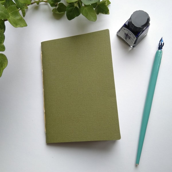Handmade Book | Pocket Notebook | Monochrome | Handbound Journal | Sketchbook | Gift Idea | Artist, Writer