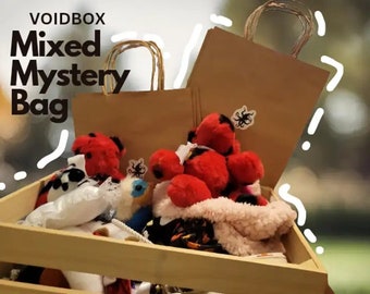 Mystery Mixed Bag of Voidbox Stock! Handmade plushie de-stock - Mystery bag - Suprise Plushy!