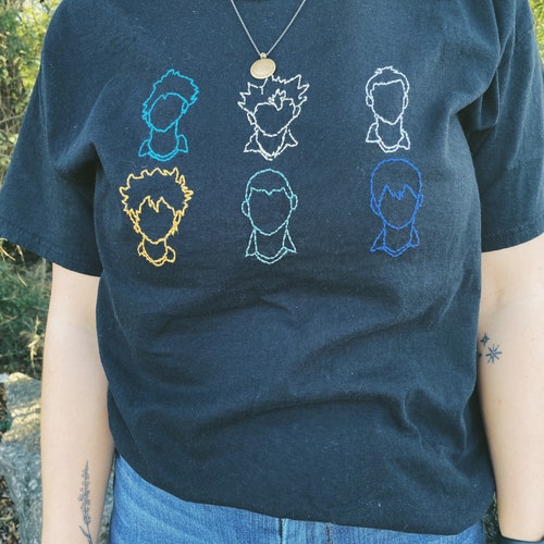 Howls Moving Castle /custom Embroidered Shirt Etsy