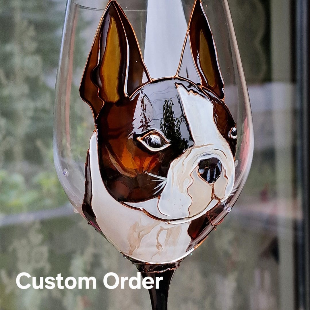 Custom Hand-painted Glassware: Personalized Barware Gift - Etsy