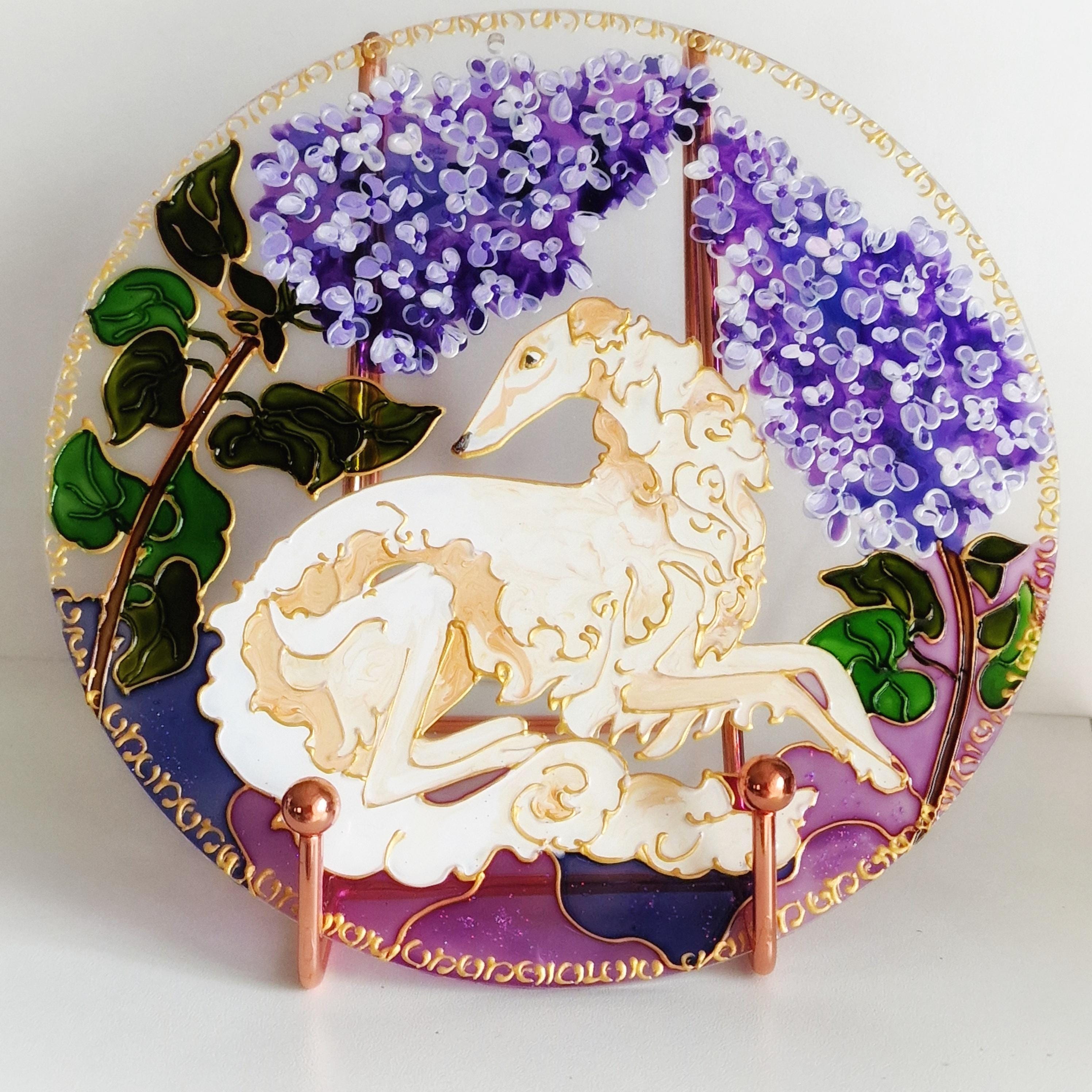 Borzoi art - Etsy 日本