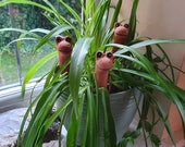 3x Smiling Willy Worm Water Sensor Large. Fun Gardening Themed Gift