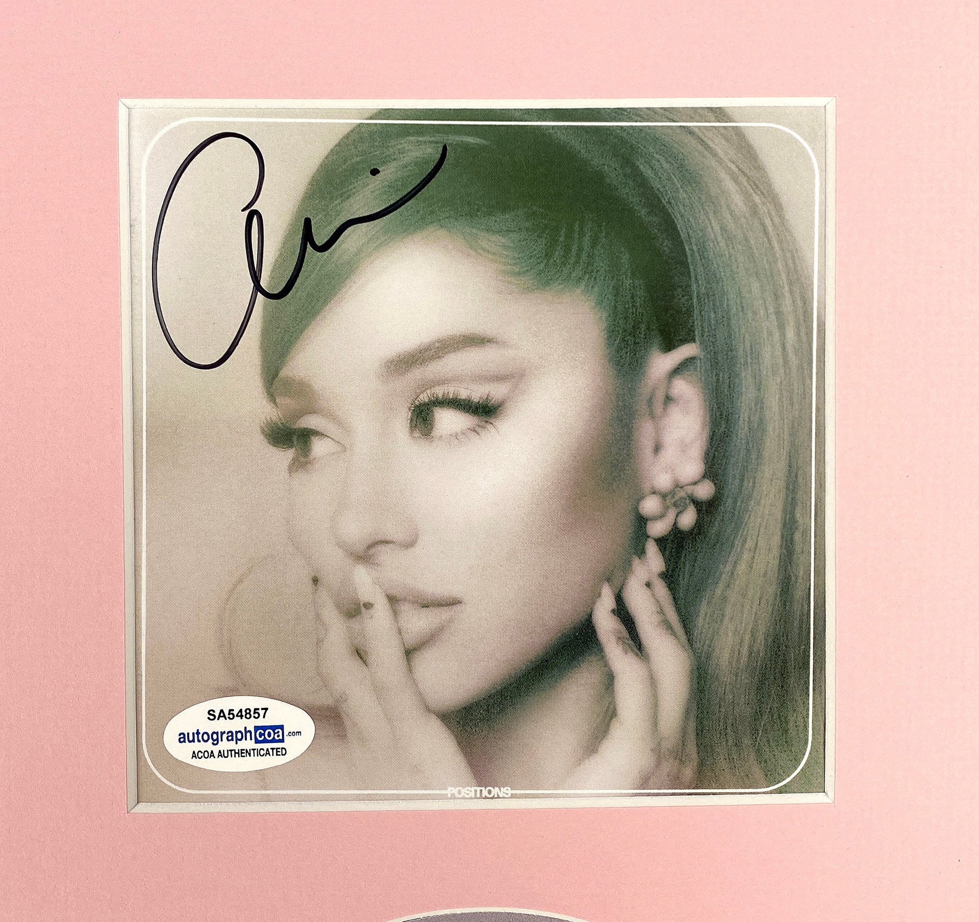 Ariana Grande Autographed Signed 16x20 Framed Photo Display Etsy