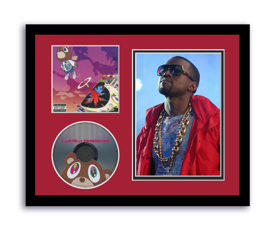 Kanye West Graduation Custom Framed CD Decor Photo Display Etsy