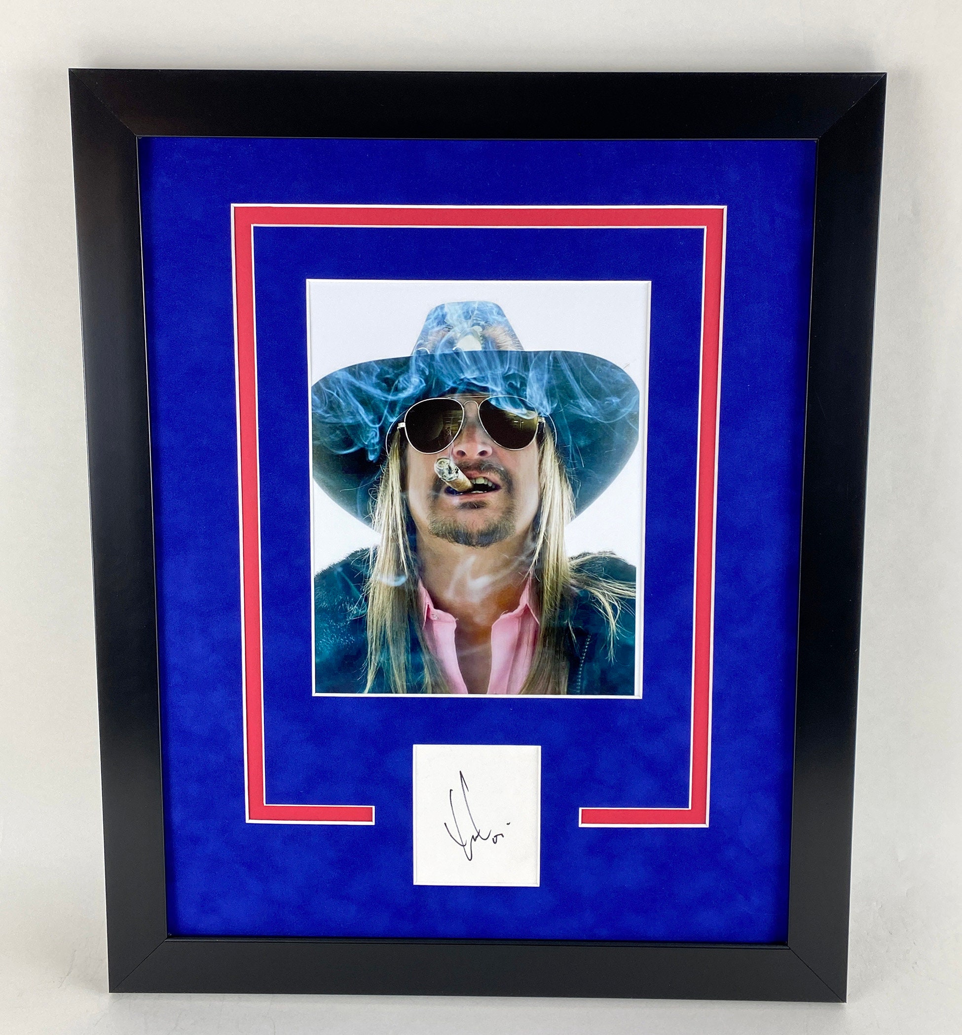 Kid Rock Autographed Signed 16x20 Frame Display American Etsy