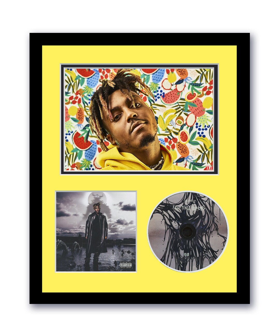 Juice WRLD Fighting Demons Custom Framed CD Decor Photo Etsy