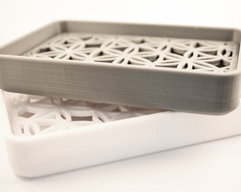 Soap Dish & Tray | 3D Printed Home Decor
