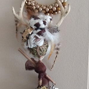 New Orleans inspired Spirit, Hodoo, Voodoo, Santeria, Natural, Good Luck Doll / Poppet
